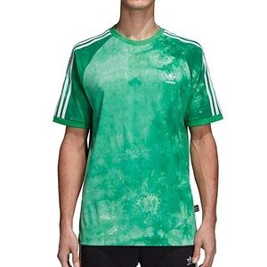 Adidas Pharrell Williams Hu Green tie dye style t-Shirt
